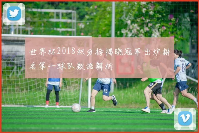 世界杯2018积分榜揭晓冠军出炉排名第一球队数据解析